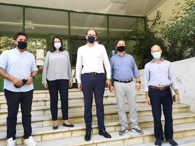 Επίσκεψη της Υπουργού Παιδείας στο 1ο ΕΠΑΛ Νάουσας και στο ΚΠΕ